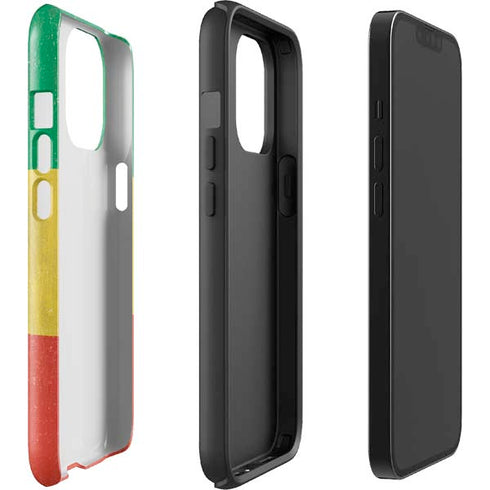 Ethiopia Flag Distressed iPhone 13 Pro Max Impact Case